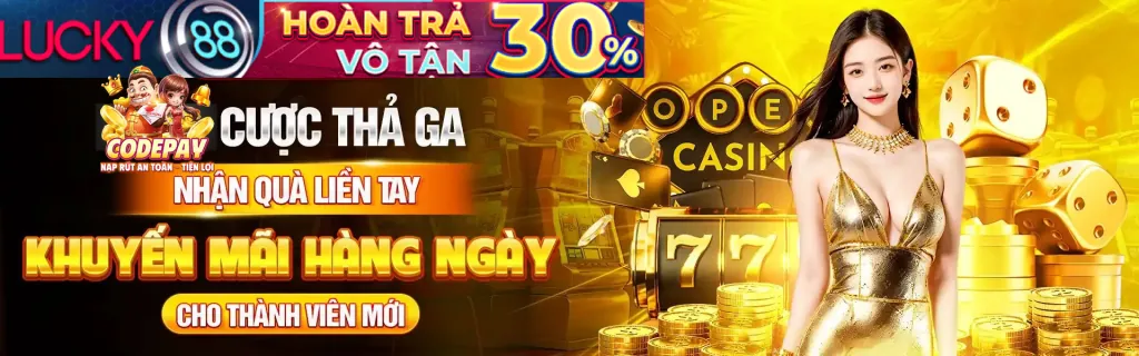 Banner khuyến mãi tải gaking79